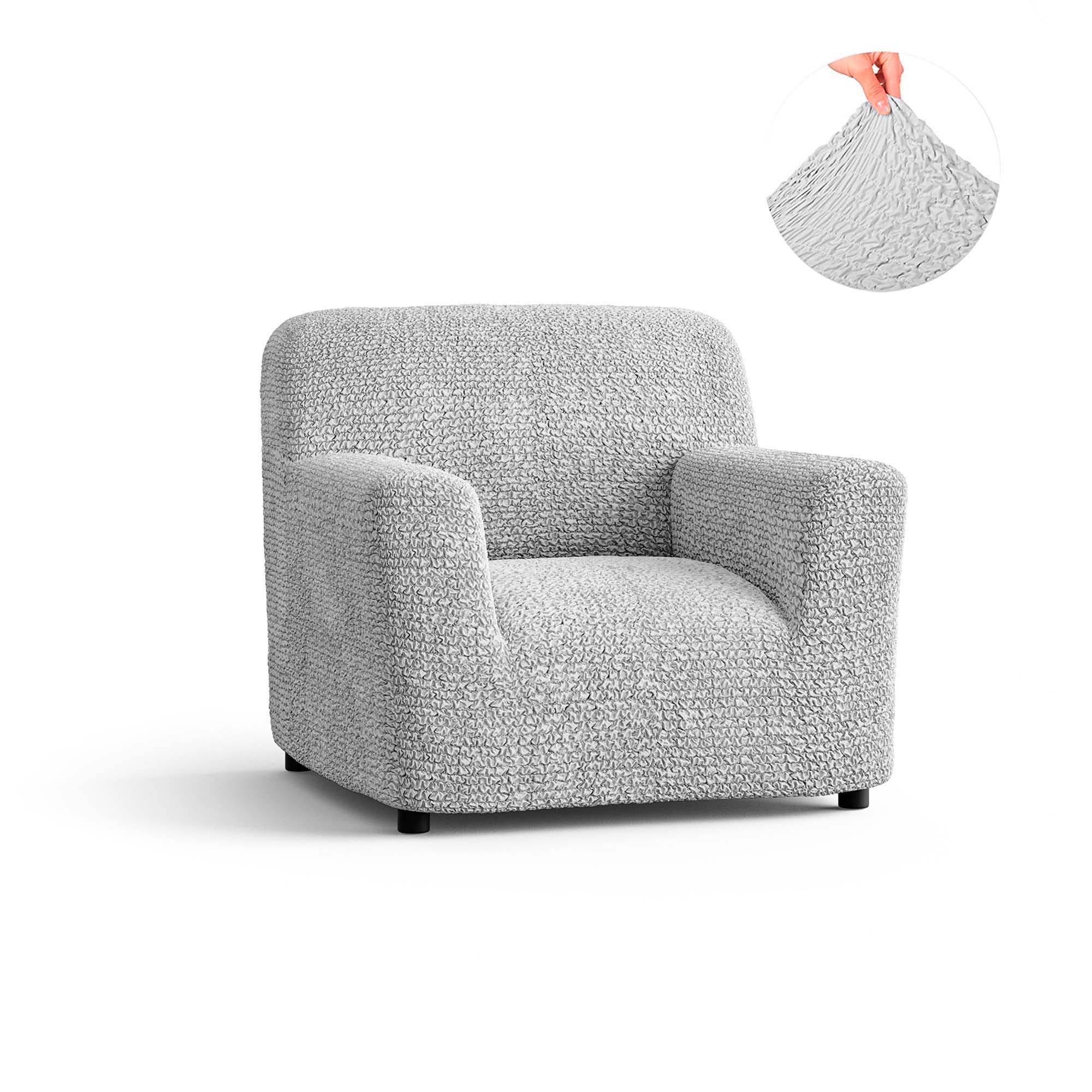 Arm Chair Cover - Pearl, Microfibra